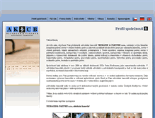 Tablet Screenshot of ak-cb.cz